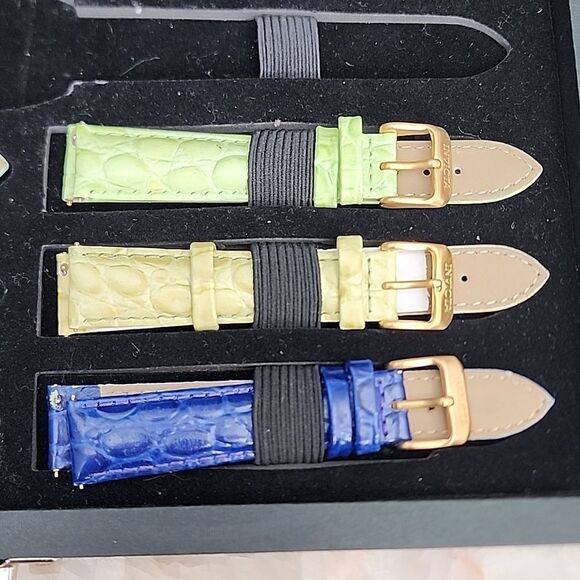 INVICTA Angel Mother of Pearl Dial White Leather Ladies Watch - Picture 9 of 16